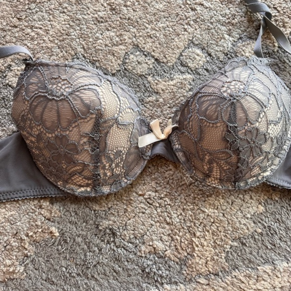 Laced push up bra lightly padded 34b #Gb